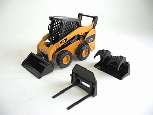 Norscot Cat 272C Skid Loader with Work Tools