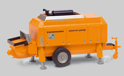 Conrad Putzmeister BSA 1400 Portable Concrete Pump