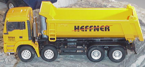Conrad MAN TG A M Truck with Round Bottom Dump Body